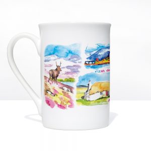 The Highlands china mug